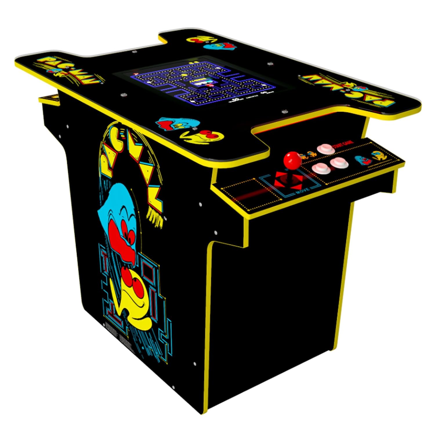 Pac-Man Arcade Game Table, Christmas 2024 Gifts for Families