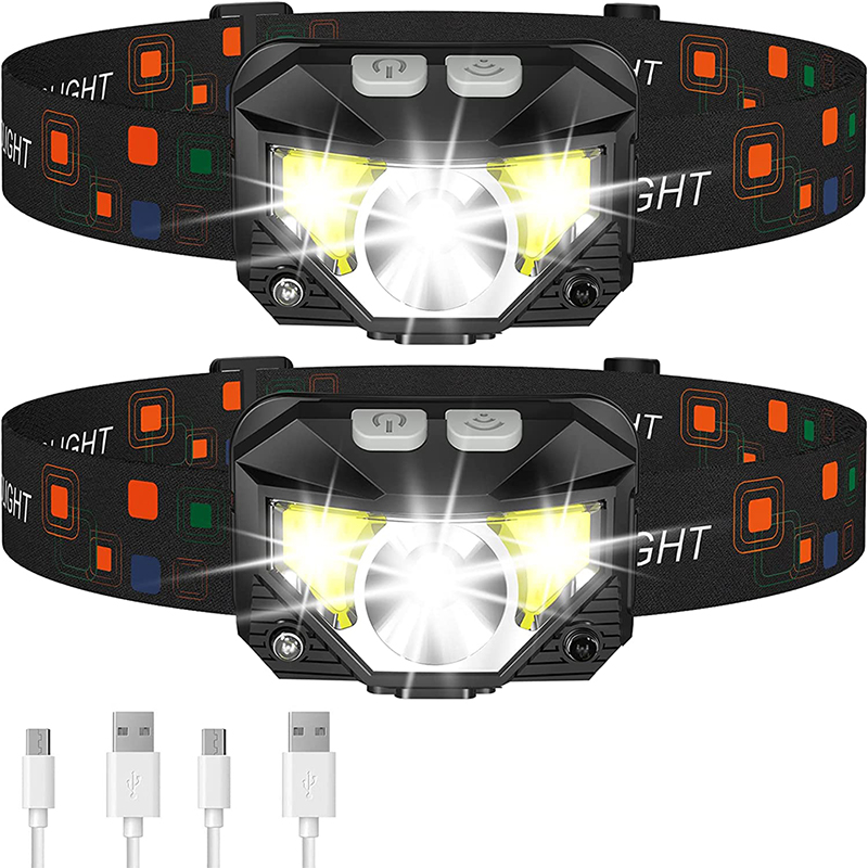 Full-Time RV Living Essentials: rechargeable LED headlamps two pack