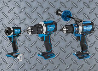 New HERCULES 20V Impact Driver, Drill/Driver and Drill